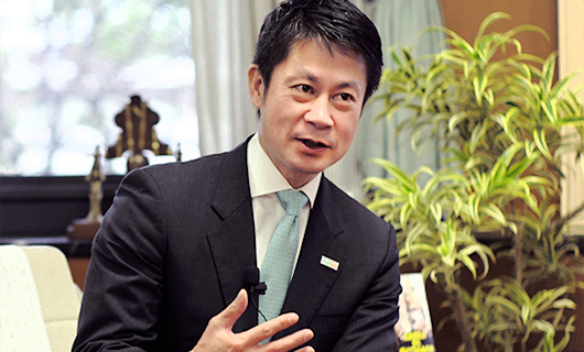 Hiroshima Prefecture Governor Hidehiko Yuzaki